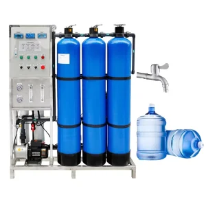 250LPH 500LPH 1000LPH Manual RO Water Treatment Machinery Reverse Osmosis Water Purification Equipment for Drinking Pure Water