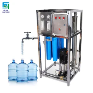 250LPH 500LPH RO Water Treatment System with Pump and PLC