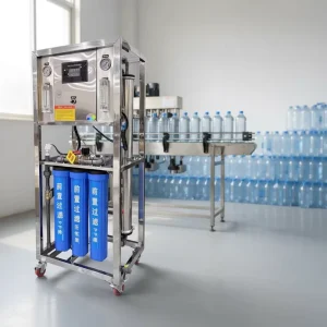 250LPH 6TPD Direct-Flow Open-Frame Reverse Osmosis System for Water Refill Stations