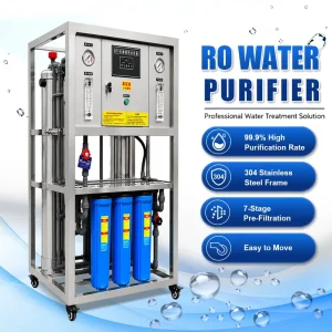 250LPH Commercial RO Water Purifier Machine for Community Water Station