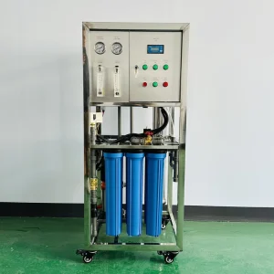 250LPH Reverse Osmosis Water Purification System with Pump for Commercial Drinking Water Filtration