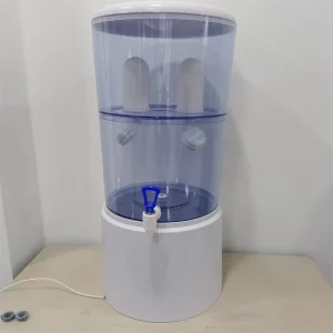 25L Gravity Filter System Water Purifier with Ceramic Filter and UV Lamp