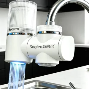 270 ° White Body Convenient Installation Method Faucet Filter Suitable for 90% of Faucets on the Market