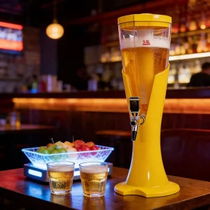 2L/3L Draft Beer Dispenser Drink Tower for Juice and Wine
