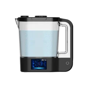 2L PEM Kettle Ionizer USB Alkaline Hydrogen Water Generator Pitcher for Household and RV Use Battery Powered