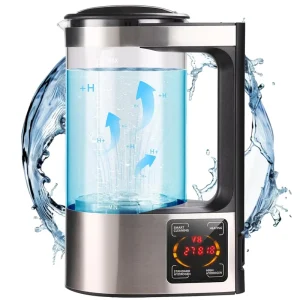 2L SPE PEM Hydrogen Water Pitcher with LED Display for Home and Office