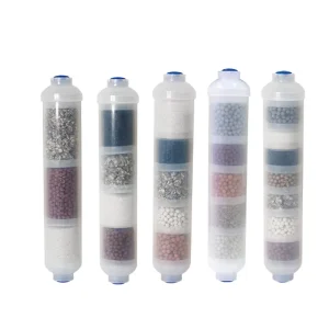 3-, 4-, 5-, 6-, and 7-Stage Mineral Stone Alkaline Water Filter Replacement Ceramic Ball Bio Media T33 Inline Mineralization Cartridge