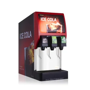 3 Flavors Post Mix Soda Fountain Machine for Cola and Soft Drinks