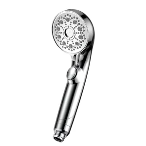 3 Mode Adjustable High Pressure Hand Showerhead Handheld Round Replaceable Shower Filter