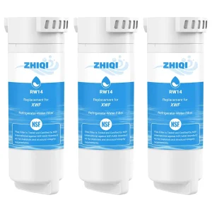 3 Pack Refrigerator Water Filter Replacement for G E XWF Compatible with GNE27 GFE26 GDE25 GSS25 NSF 42 372 Certified Factory