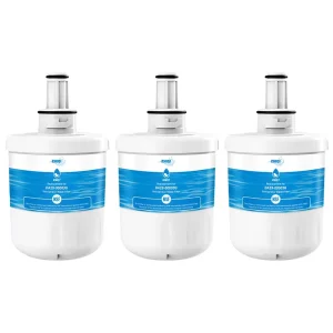 3 Pack Refrigerator Water Filter Replacement for Samsung DA29 00003G Activated Carbon Filter DA29 00003B RF267AERS NSF Certified