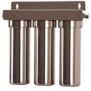 3-Stage 304 Stainless Steel Wall Mounted Under-Sink Faucet Filter Tap Quick Fittings Self-Priming Pump Water Purifier for Water