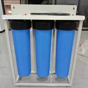 3-Stage High-Capacity Water Filtration System for Commercial and Residential Use