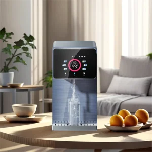 3-Stage RO Water Purifier Countertop Water Dispenser with 7 L Tank, Heating Function, and UV Light