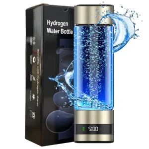 3 in 1 Function Hydrogen Water Bottle Portable Household 460ml Hydrogen Rich Water Generator