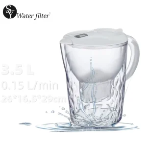3.5L Dust proof 4 stage Alkaline Water Filter Pitcher Jug