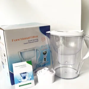 3.5L Mineral Water Filter Pitcher for Household Box Packaging Instruction Manual