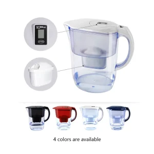 3.8 Certified Home Purifier Alkaline Replacement Water Filter Pitcher Filter with Bri Ta Filter Jug Pitchers