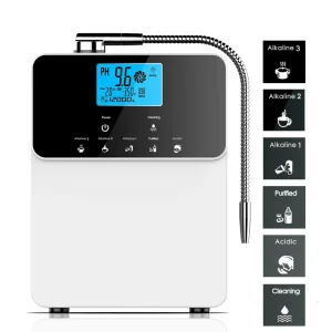3.8-Inch Touch LCD Home Use Alkaline Water Ionizer pH 3.5-10.5