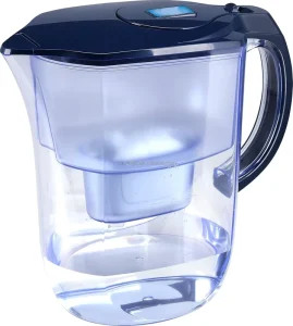 3.8L Alkaline Water Pitcher Manual Activated Carbon Filter Healthy Household 9.5 pH Clean Water Remove Lead