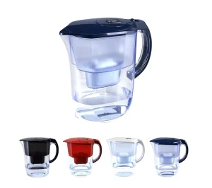 3.8L Plastic Manual Alkaline Filter Jug 6 Stage Anti Oxidant Eco Friendly Activated Carbon Outdoor Household