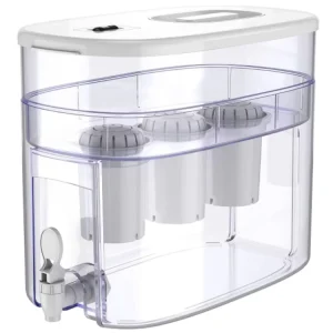 300 Gallon Alkaline Water Dispenser Activated Carbon Countertop Filter Machine for Kitchen or Office Outdoor Use