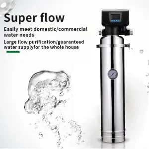 3000 8000L 0.01miron Fully Automatic Backwash Stainless Steel Whole House Ultrafiltration Water Purifiers Water Filters Systems