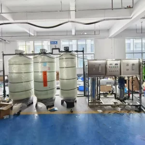3000 L/H Commercial RO Reverse Osmosis Water Purification System for Industrial Boiler and Brackish Water Treatment