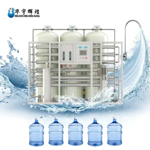 3000 L/H Containerized RO Water Purifying Machine Reverse Osmosis Drinking Water Treatment Plant
