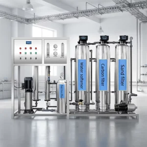 3000 L/H Industrial RO Water Treatment System with Reverse Osmosis Filtration