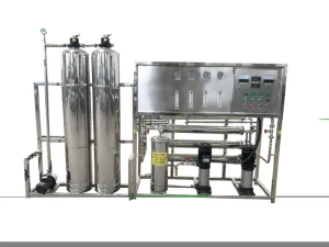 3000 L/H Reverse Osmosis Filtration System with Pressure Vessel, Pump, and Motor for Industrial Commercial Water Purification
