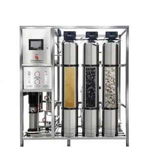3000 L/h Industrial RO Water Treatment System with Quartz Sand and Activated Carbon Filtration