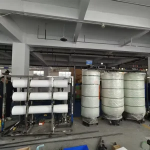 3000 LPH Industrial Reverse Osmosis Water Treatment System with RO Plant and SS304 Frame