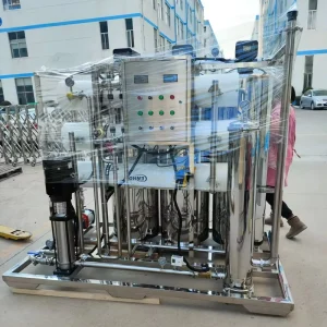 3000 Liter Per Hour RO Water Treatment Plant Reverse Osmosis Osmose Filter Purification Motor PLC Engine for Water Filtration