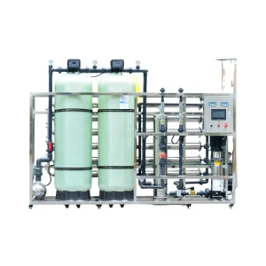 3000L/H Industrial Reverse Osmosis Water Filter System with Pump FRP Tank and 4040 Membrane