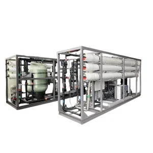 3000LPH Double-Pass RO EDI DI Water Treatment Machine for Deionized Demineralized Water Generation