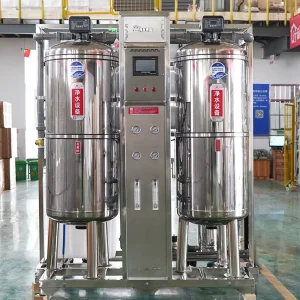 3000LPH Two-Stage Pretreatment RO Water Treatment System Mineral Water Purification Machine Drinking RO Water Treatment Machine