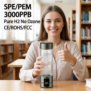 3000PPB Hydrogen Water Bottle Ready to Ship Fast Delivery SPE PEM Tech Hydrogen Water Generator in Stock Price