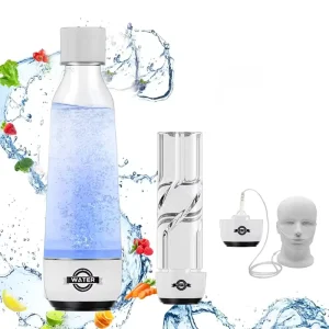 3000PPB Hydrogen Water Bottle SPE PEM Technology Molecular Hydrogen Generator 450ml Lithium Battery Food Grade PC Housing 1 Year