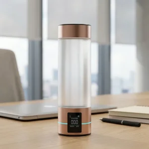 3000ppb Portable USB Hydrogen Rich Water Bottle 400ml PEM SPE Hydrogen Generator for Household and Car Use