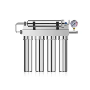 304 Stainless Steel 5 Stage UF Ultrafiltration Water Purifier, No Electric, No Wastewater