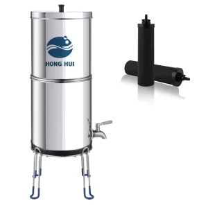 304 Stainless Steel Portable Gravity Water Filter