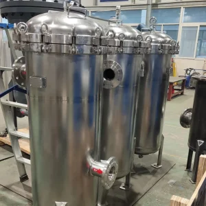 304 Stainless Steel Security Filter 40 m³/h for Drinking Water Purification