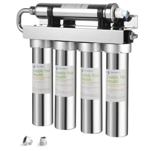 304 Stainless Steel UF Water Purifier 5 Stage UF Under Sink Filter System Removes Chlorine Taste and Odour From Water