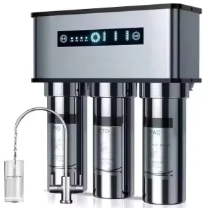 304 Stainless Steel Under Counter 5 Stage Tankless Reverse Osmosis Water Filter for Home Drinking