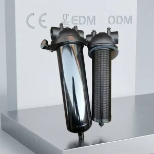 304 Stainless Steel Water Pre-Filter Purifier with Odor Absorbers Cartridge