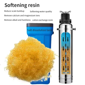 304 Stainless Steel Whole House Water Softener and Sediment Filter System