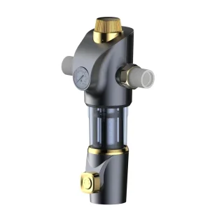 316 Stainless Steel Mesh Whole House Water Prefilter 100 Micron Straight-Through Filter Screen