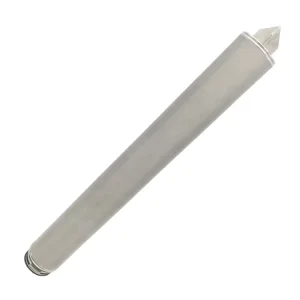 316L Stainless Steel CODE 7 226 Bayonet Fin End Fitting Sintered Mesh Filter Cartridge