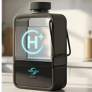 350 ml Portable Alkaline Hydrogen Water Generator Bottle SPE PEM